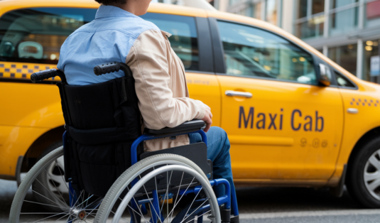 Can you pre-book a wheelchair taxi service? 